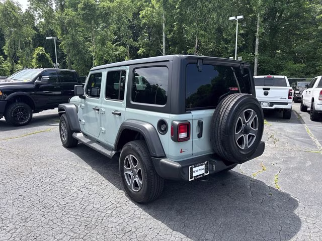 2023 Earl Clearcoat Jeep Wrangler Sport S 4X4 Convertible
