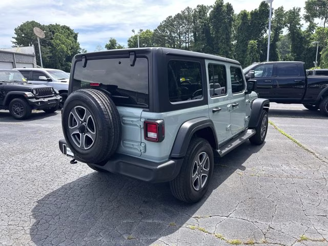 2023 Earl Clearcoat Jeep Wrangler Sport S 4X4 Convertible