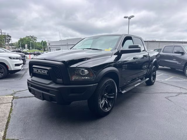 2022 Diamond Black Crystal Pearlcoat Ram 1500 Classic Warlock 4X4 Truck