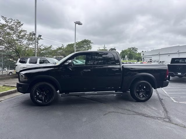 2022 Diamond Black Crystal Pearlcoat Ram 1500 Classic Warlock 4X4 Truck