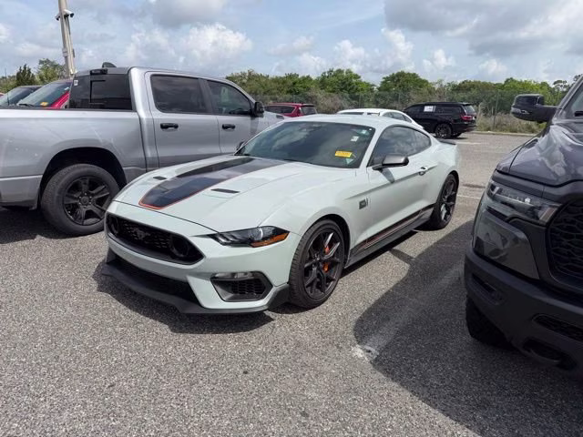 2023 Fighter Jet Gray Ford Mustang Mach 1 RWD Coupe