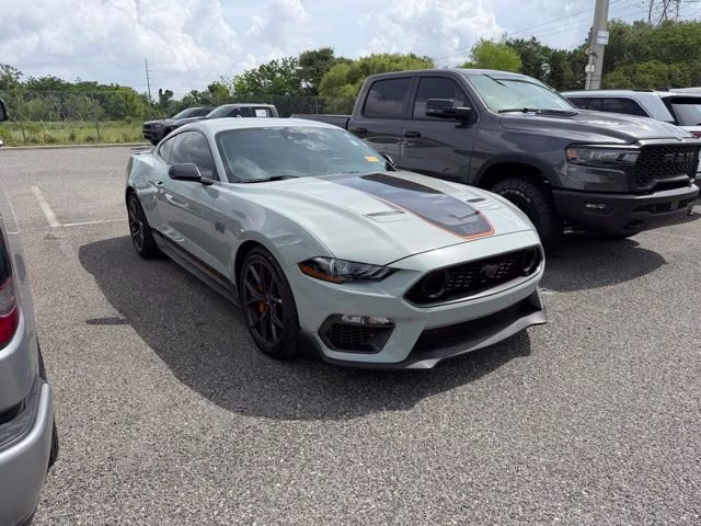 2023 Fighter Jet Gray Ford Mustang Mach 1 RWD Coupe