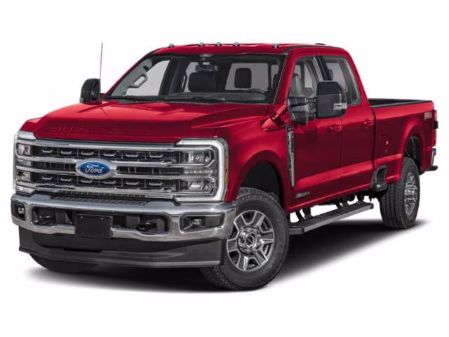 2026 Ruby Red Metallic Tinted Clearcoat Ford Super Duty F-350 SRW LARIAT RWD Truck