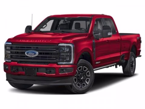 2026 Ruby Red Metallic Tinted Clearcoat Ford Super Duty F-350 SRW Platinum 4X4 Truck