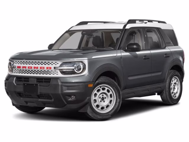 2026 Carbonized Gray Metallic Ford Bronco Sport Heritage 4X4 SUV
