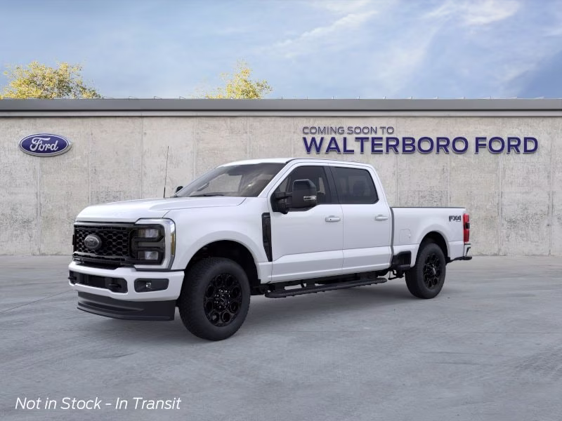 2026 Star White Metallic Tri-Coat Ford Super Duty F-250 SRW Lariat 4X4 Truck