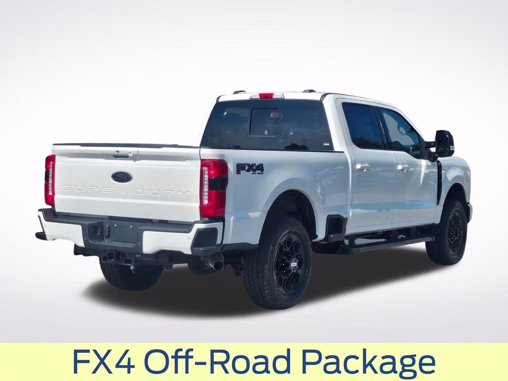 2026 Star White Metallic Tri-Coat Ford Super Duty F-250 SRW Lariat 4X4 Truck