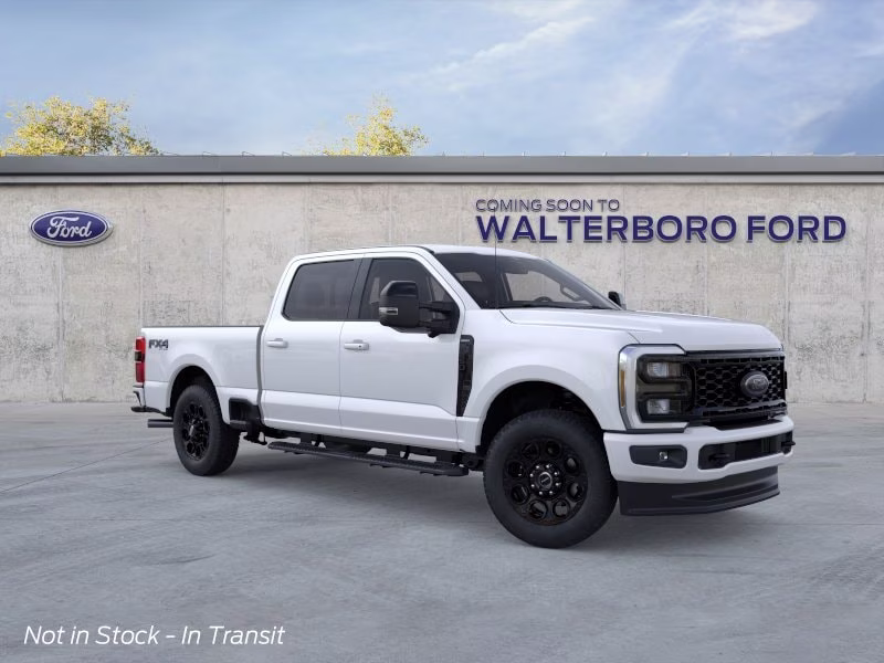 2026 Star White Metallic Tri-Coat Ford Super Duty F-250 SRW Lariat 4X4 Truck