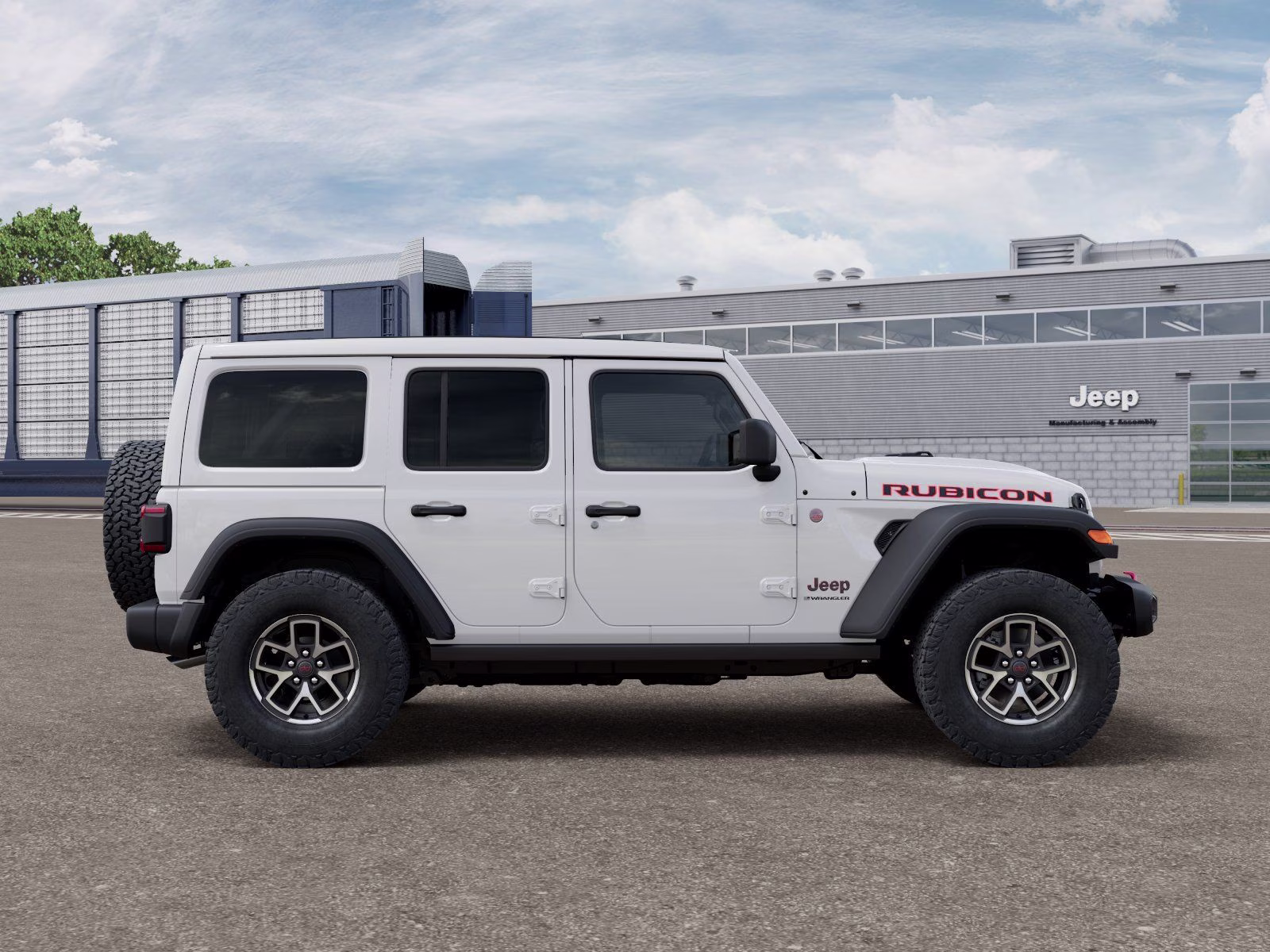 2026 Bright White Clearcoat Jeep Wrangler Rubicon 4X4 SUV