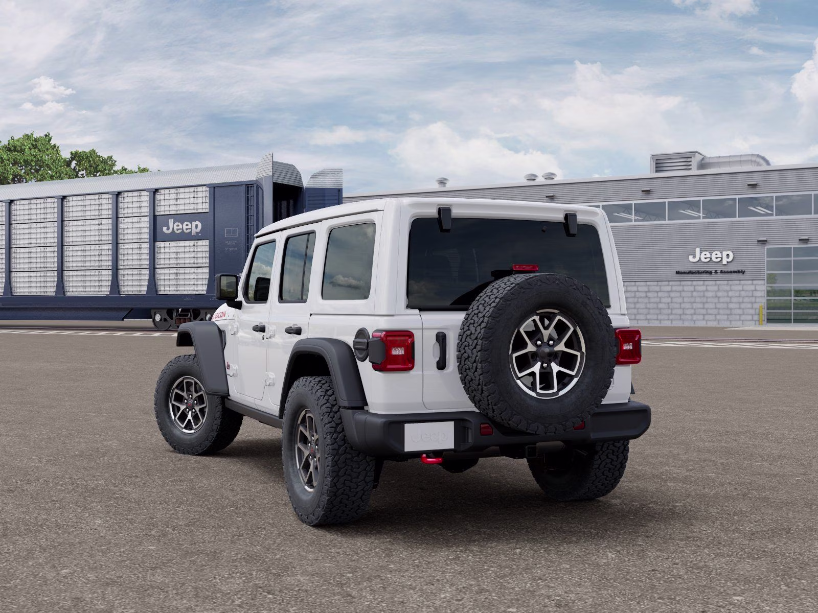 2026 Bright White Clearcoat Jeep Wrangler Rubicon 4X4 SUV
