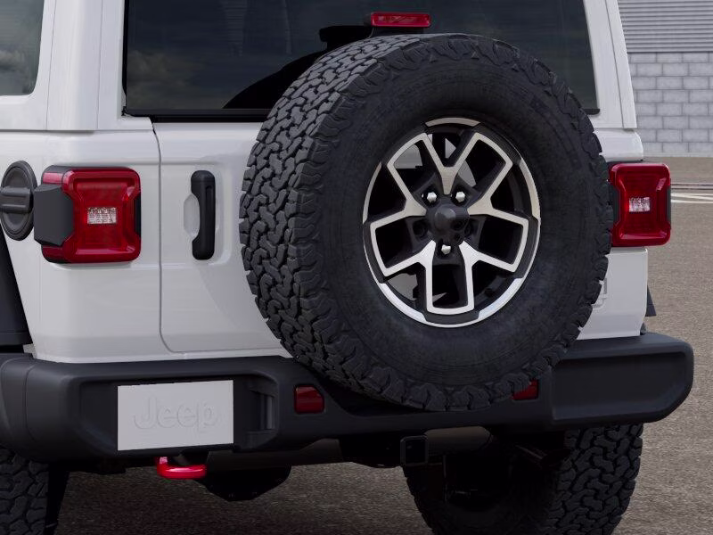 2026 Bright White Clear Coat Jeep Wrangler Wrangler 4-door Rubicon 4X4 4-door