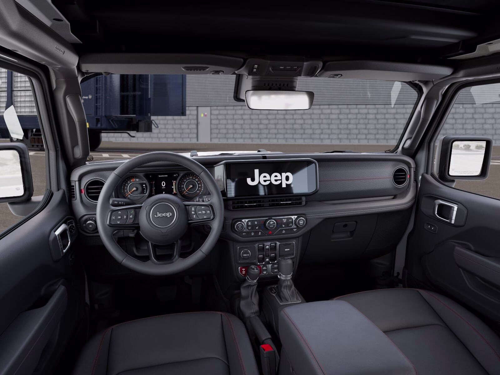2026 Bright White Clear Coat Jeep Wrangler Wrangler 4-door Rubicon 4X4 4-door