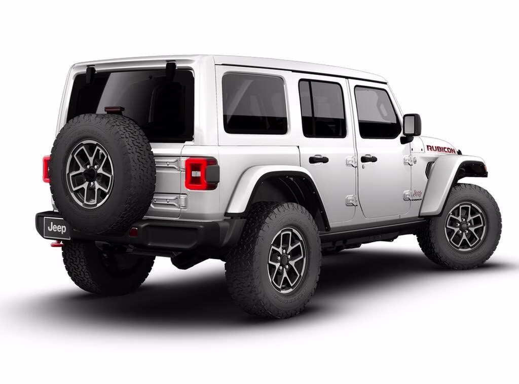 2026 Bright White Clear Coat Jeep Wrangler Wrangler 4-door Rubicon 4X4 4-door