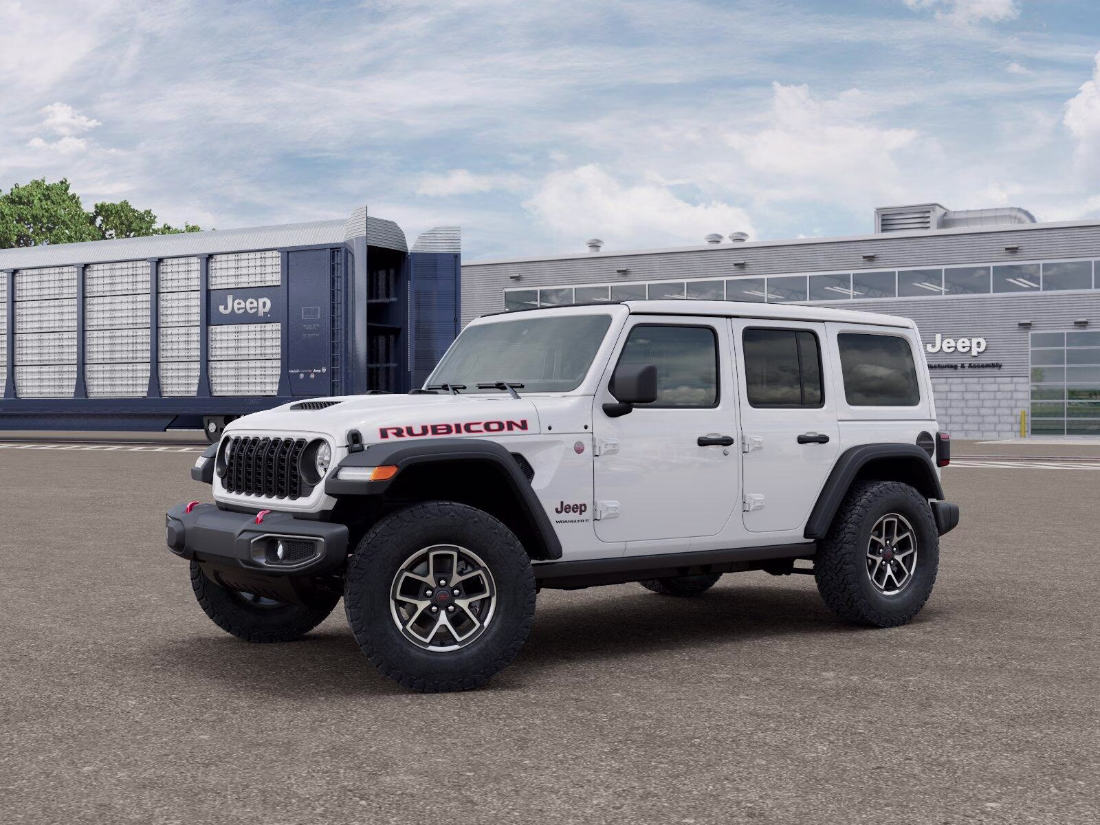 2026 Bright White Clear Coat Jeep Wrangler Wrangler 4-door Rubicon 4X4 4-door