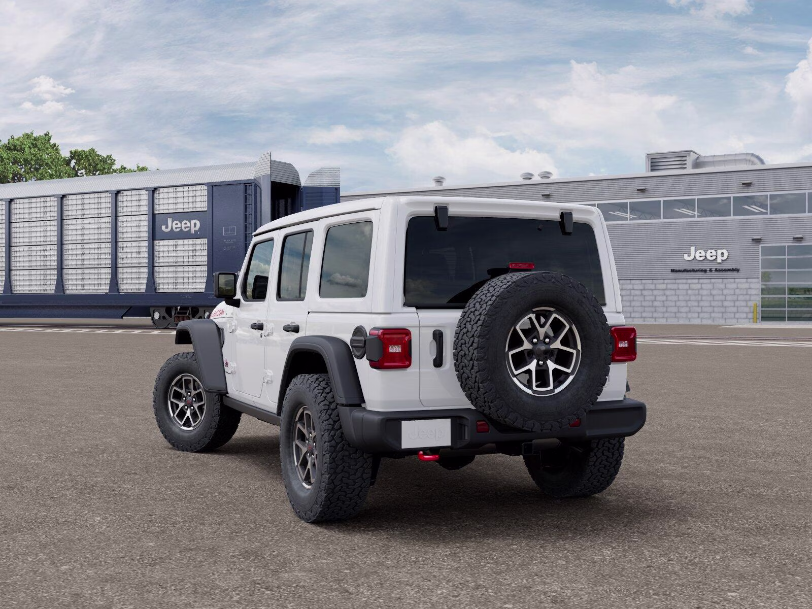 2026 Bright White Clear Coat Jeep Wrangler Wrangler 4-door Rubicon 4X4 4-door