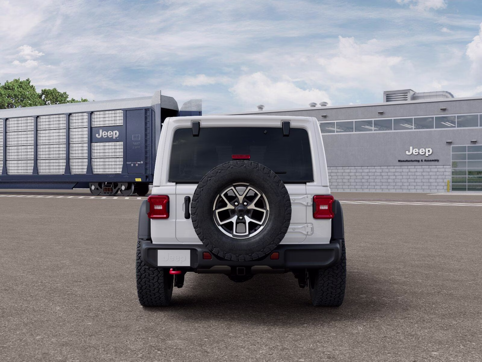 2026 Bright White Clear Coat Jeep Wrangler Wrangler 4-door Rubicon 4X4 4-door