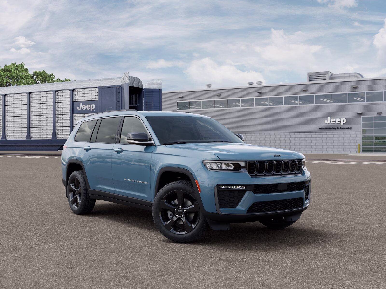 2026 Steel Blue Jeep Grand Cherokee L Grand Cherokee Limited 4x4 4X4 SUV