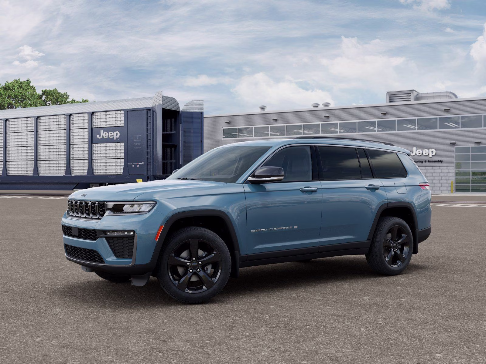 2026 Steel Blue Jeep Grand Cherokee L Limited 4X4 SUV