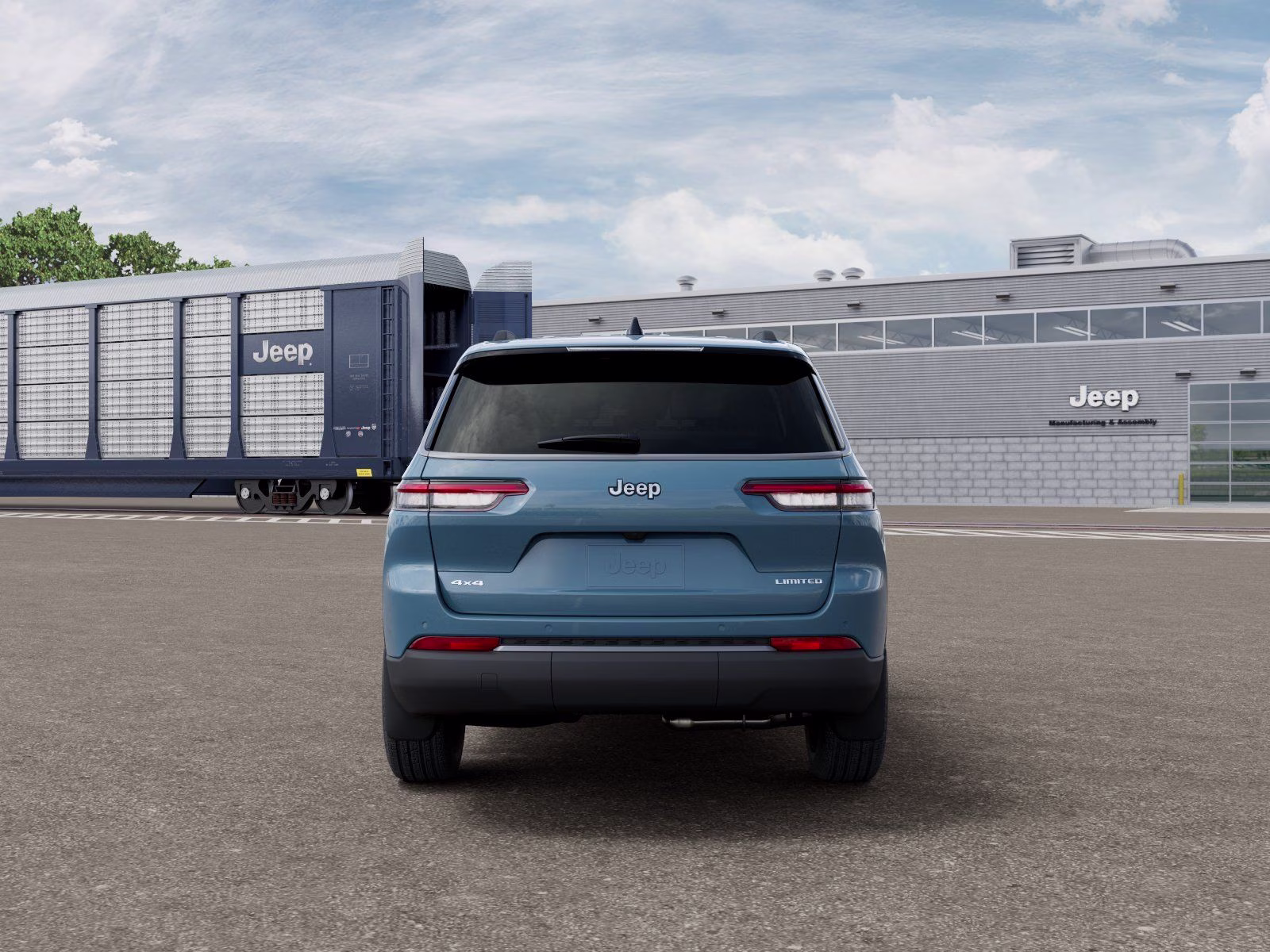 2026 Steel Blue Jeep Grand Cherokee L Limited 4X4 SUV