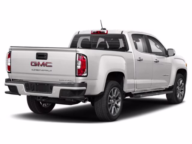2021 WHITE GMC Canyon 4WD Denali Crew Cab 4X4 Truck