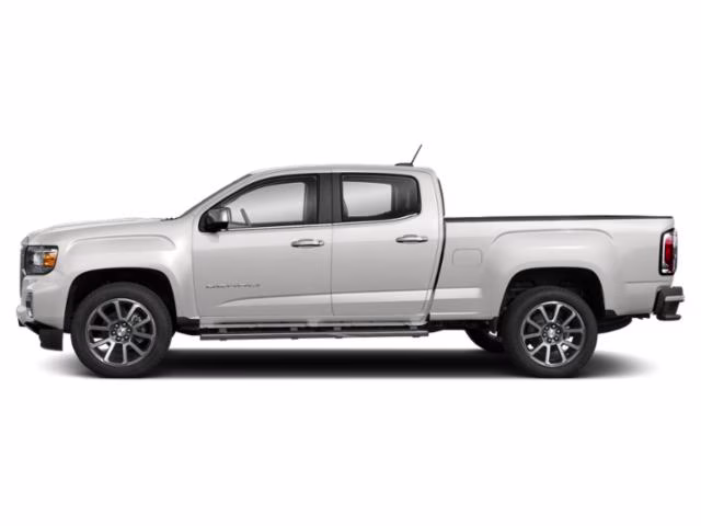 2021 WHITE GMC Canyon 4WD Denali Crew Cab 4X4 Truck