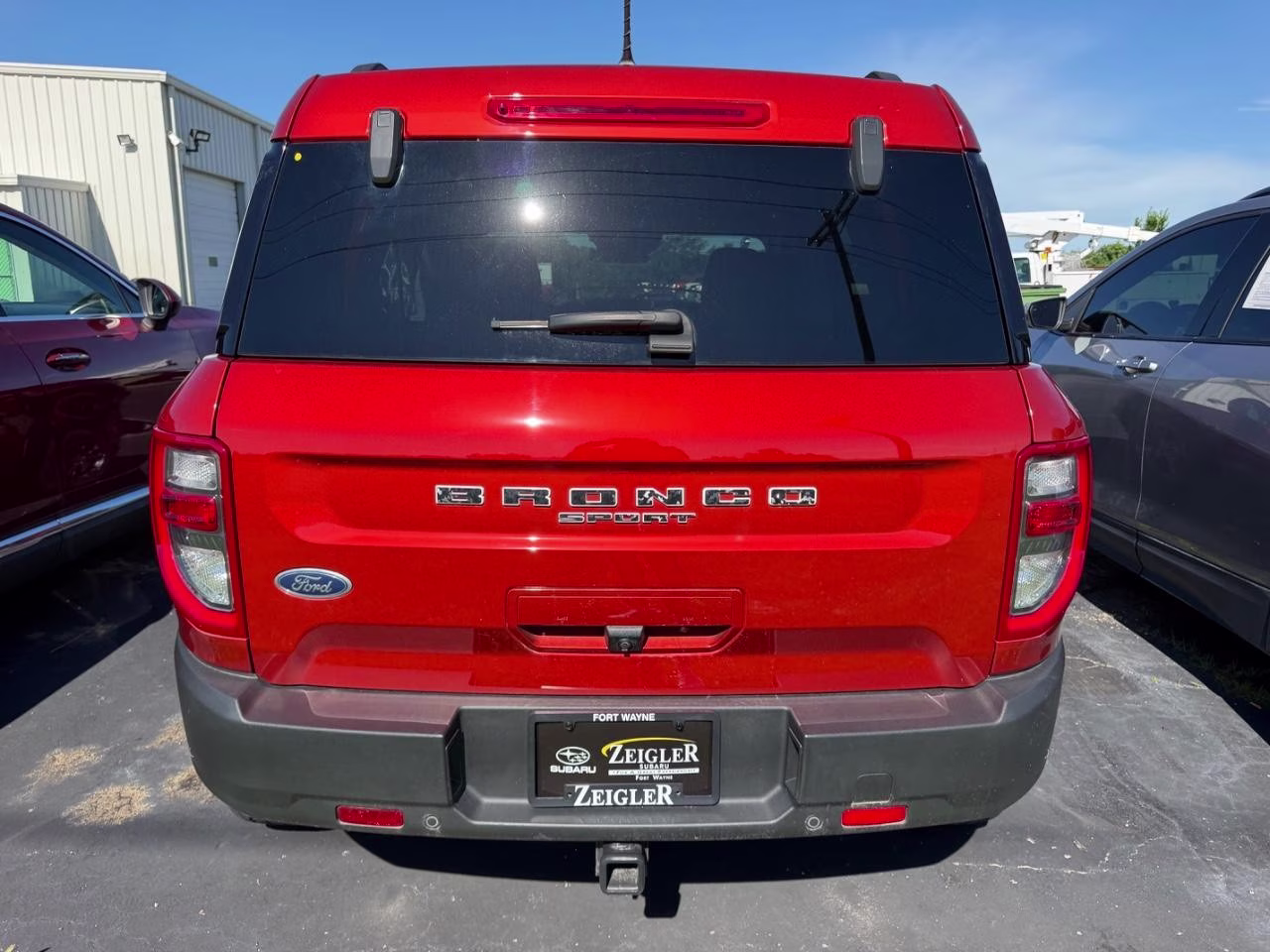 2022 Hot Pepper Red Tinted Clearcoat Ford Bronco Sport Big Bend 4X4 SUV