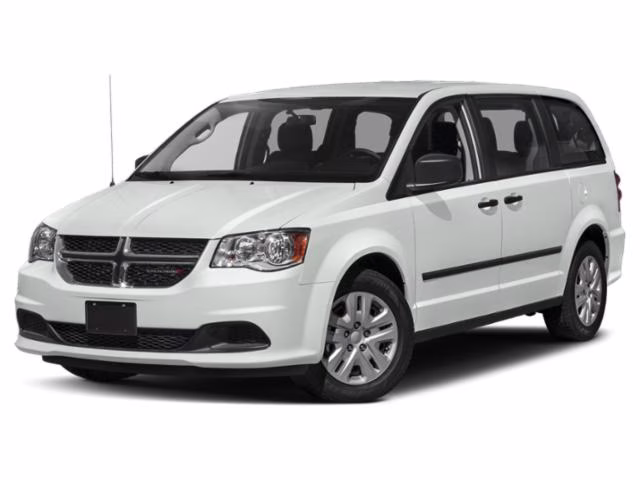 2020 White Knuckle Clearcoat Dodge Grand Caravan SXT FWD Van