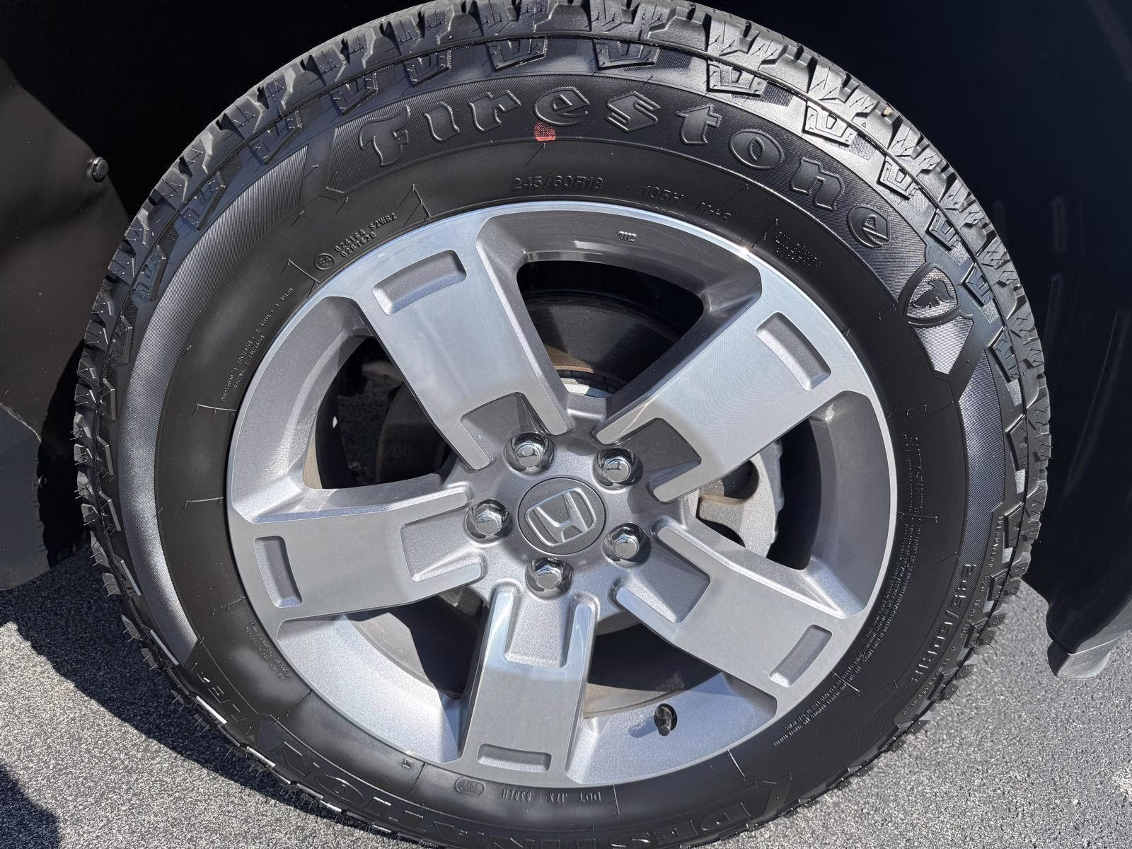 2025 Modern Steel Metallic Honda Ridgeline RTL AWD Truck