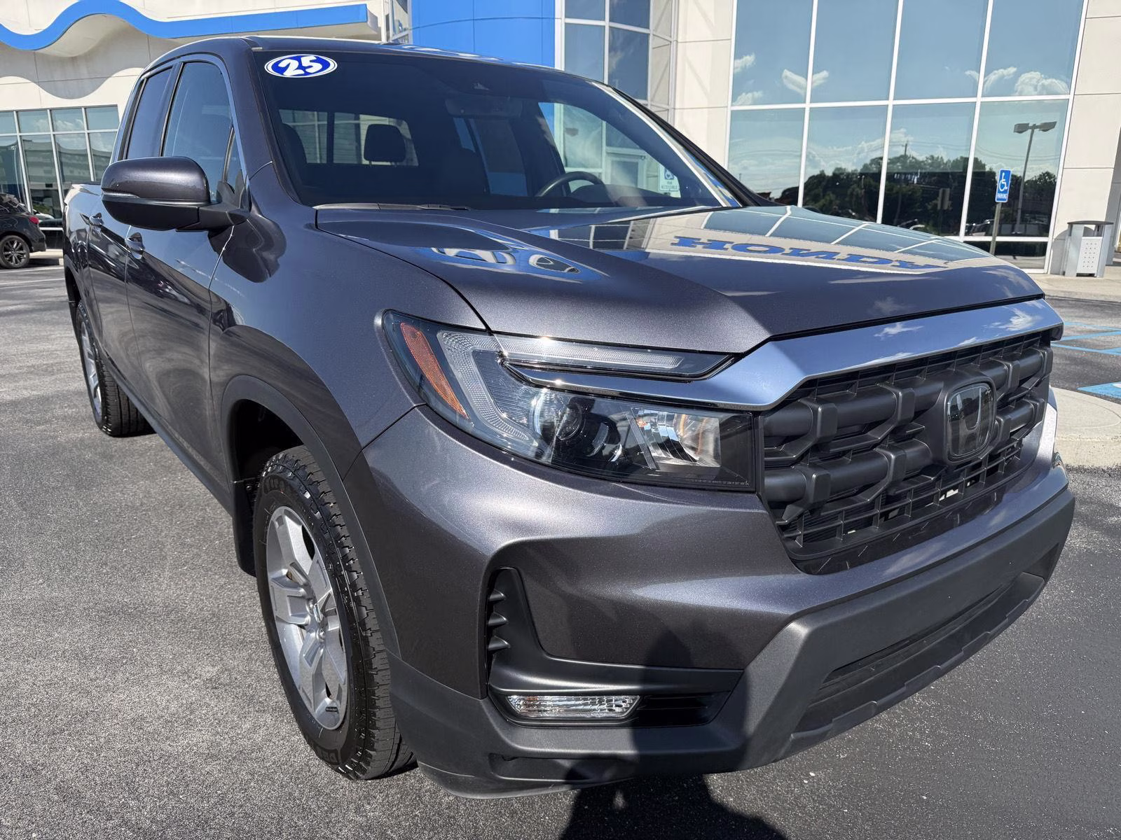 2025 Modern Steel Metallic Honda Ridgeline RTL AWD Truck