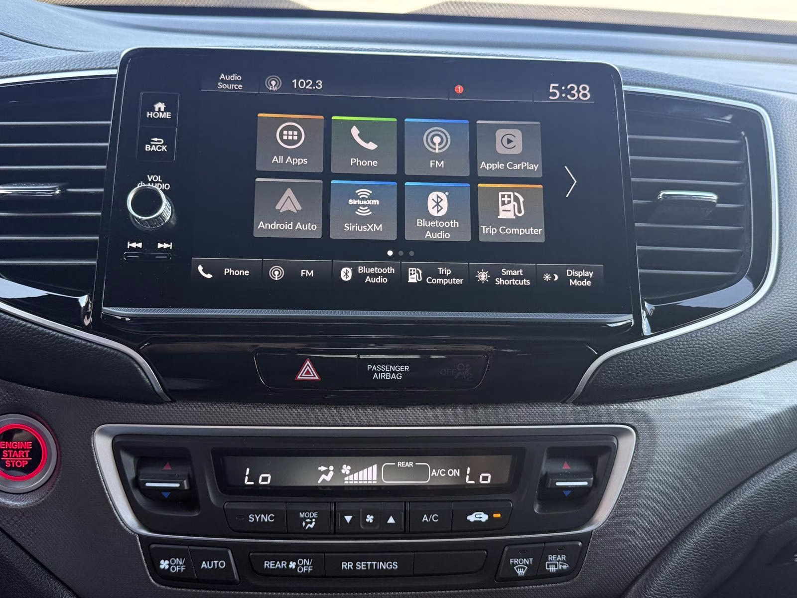 2025 Modern Steel Metallic Honda Ridgeline RTL AWD Truck