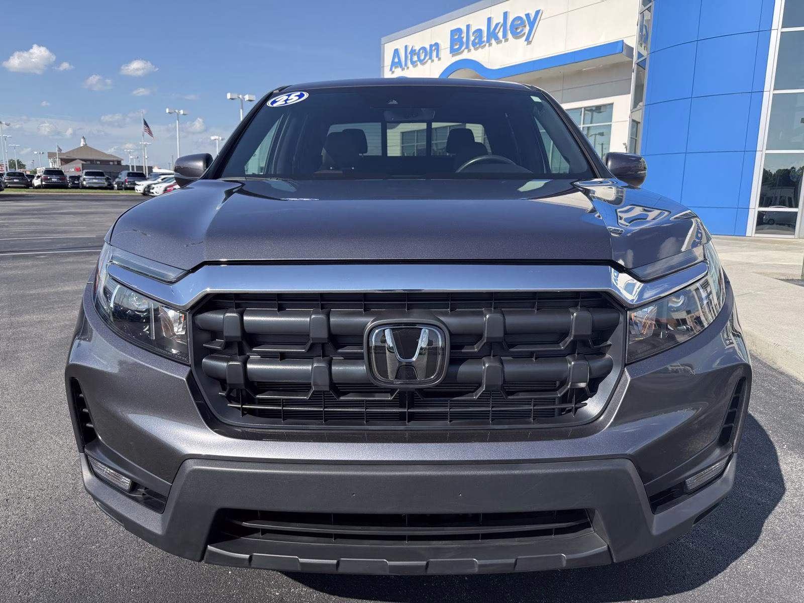 2025 Modern Steel Metallic Honda Ridgeline RTL AWD Truck