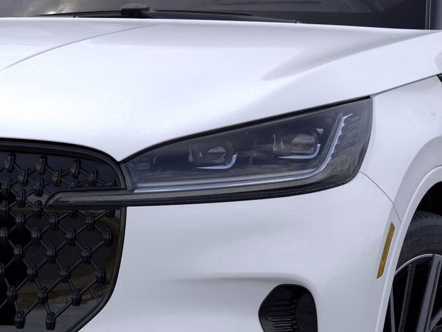 2026 White Metallic Lincoln Aviator Black Label AWD SUV