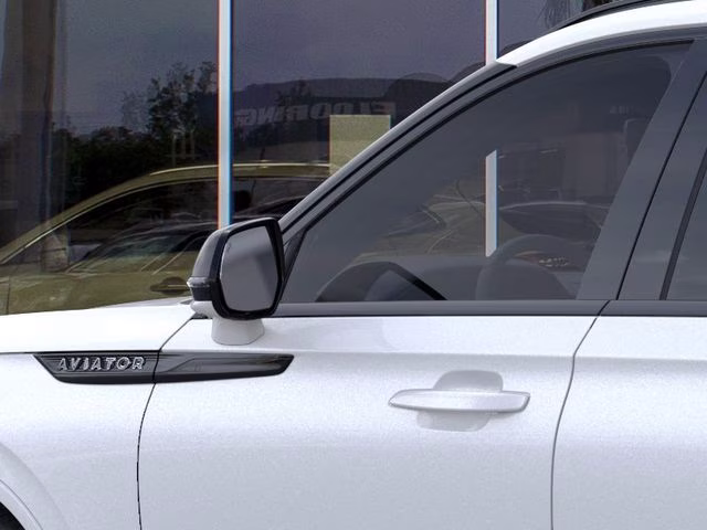 2026 White Metallic Lincoln Aviator Black Label AWD SUV