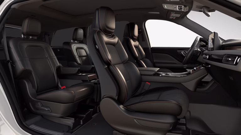 2026 White Metallic Lincoln Aviator Black Label AWD SUV