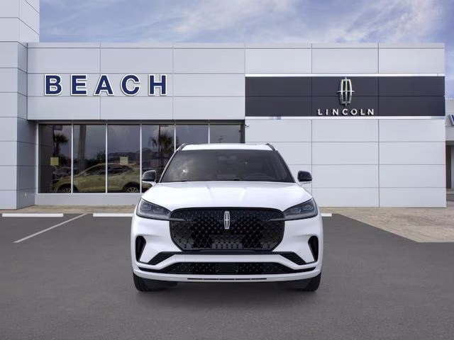 2026 White Metallic Lincoln Aviator Black Label AWD SUV