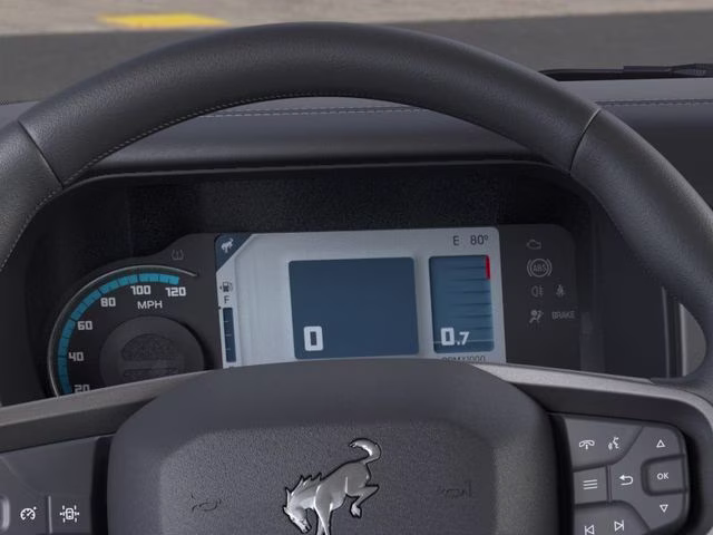 2025 Azure Gray Metallic Tri-Coat Ford Bronco Outer Banks 4X4 SUV