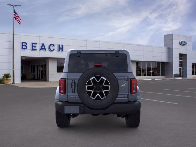 2025 Azure Gray Metallic Tri-Coat Ford Bronco Outer Banks 4X4 SUV