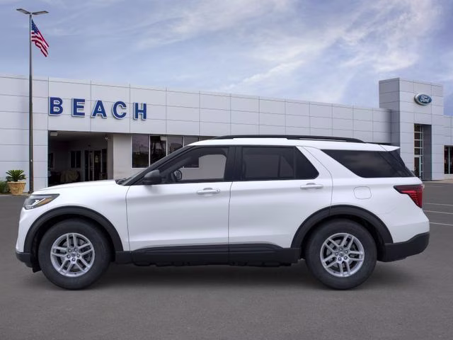 2026 White Metallic Ford Explorer Active RWD SUV