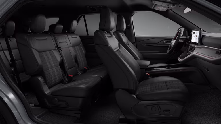 2026 Space White Metallic Ford Explorer ST-Line RWD SUV