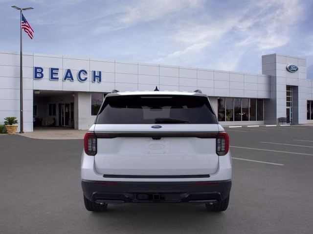 2026 White Metallic Ford Explorer ST-Line RWD SUV