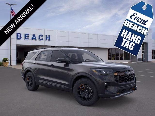 2026 Black Metallic Ford Explorer Tremor 4X4 SUV