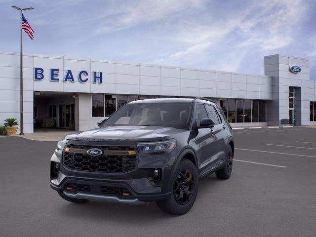 2026 Black Metallic Ford Explorer Tremor 4X4 SUV