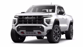 2026 Summit White GMC Canyon AT4 4X4 Truck