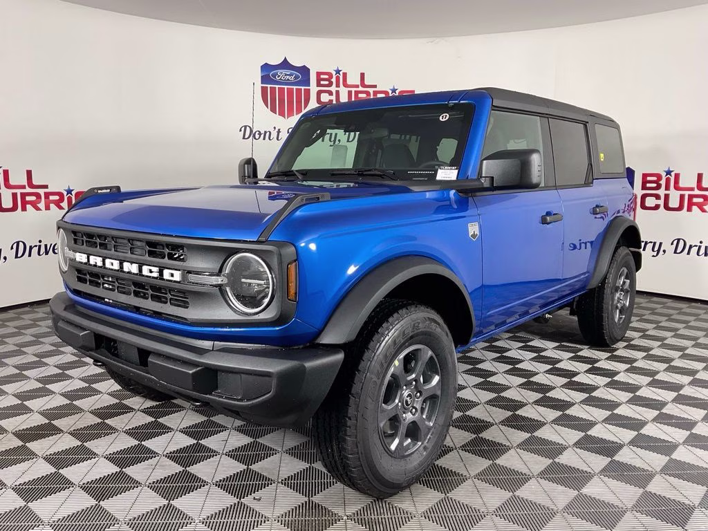2026 Blue Metallic Ford Bronco Big Bend 4X4 SUV