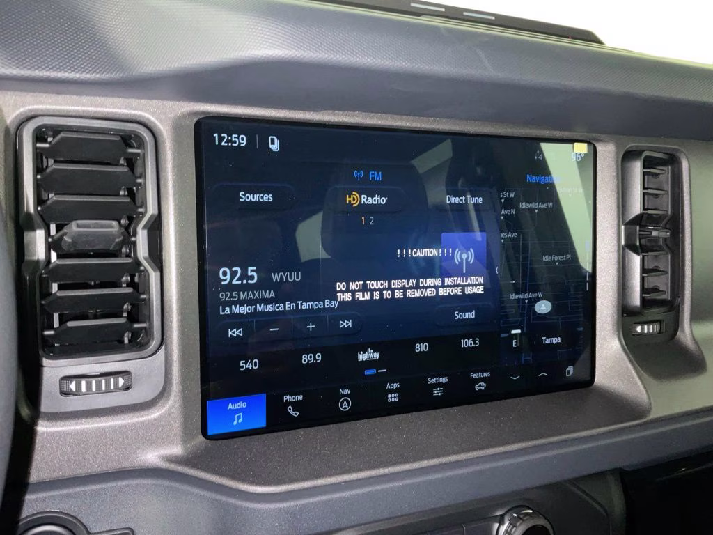 2026 Blue Metallic Ford Bronco Big Bend 4X4 SUV