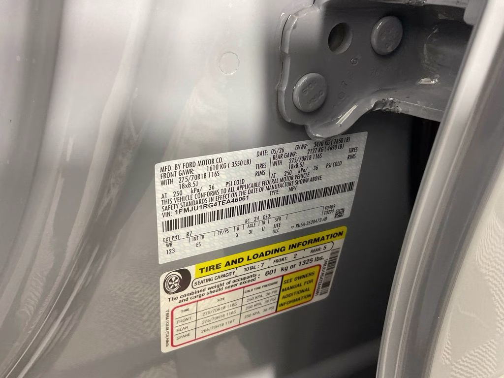 2026 Gray Metallic Ford Expedition Tremor 4X4 SUV