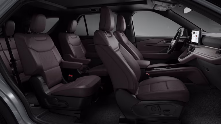 2026 Space White Metallic Ford Explorer Platinum RWD SUV