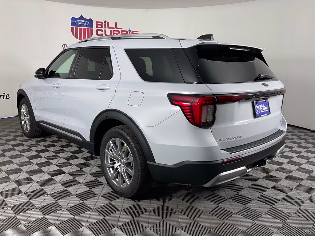 2026 White Metallic Ford Explorer Platinum RWD SUV