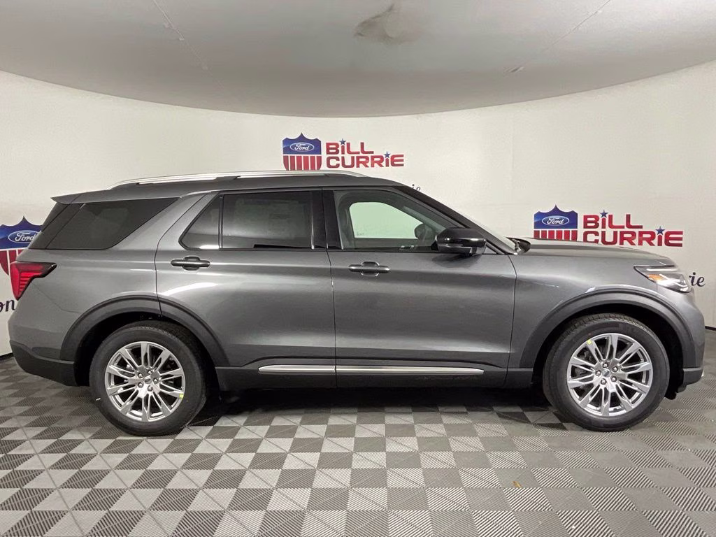 2026 Gray Metallic Ford Explorer Platinum RWD SUV