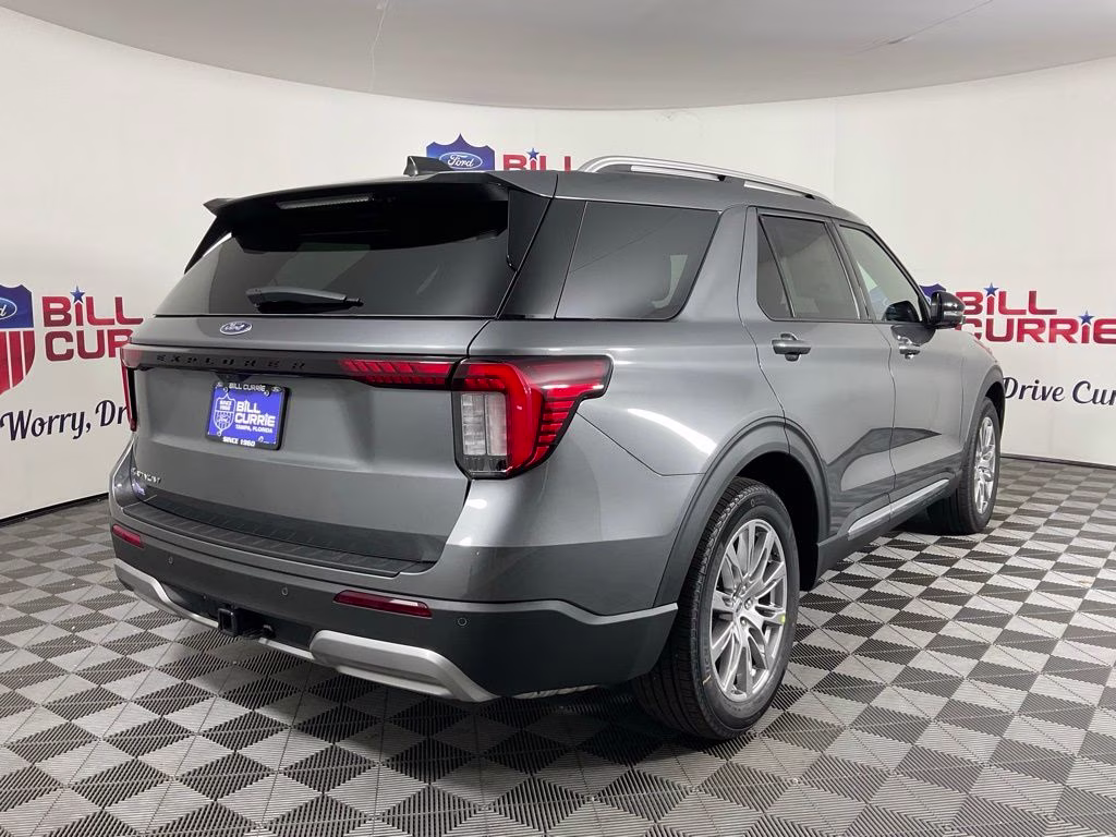2026 Gray Metallic Ford Explorer Platinum RWD SUV